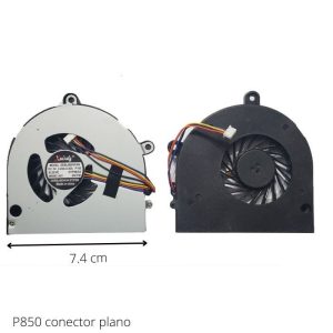 VENTILADOR LAPTOP TOSHIBA P850 CONECTOR PLANO