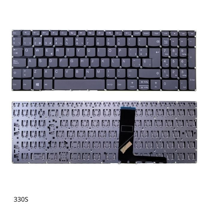 TECLADO PARA LENOVO 15 330S-15 BIG ENTER SIN FRAME